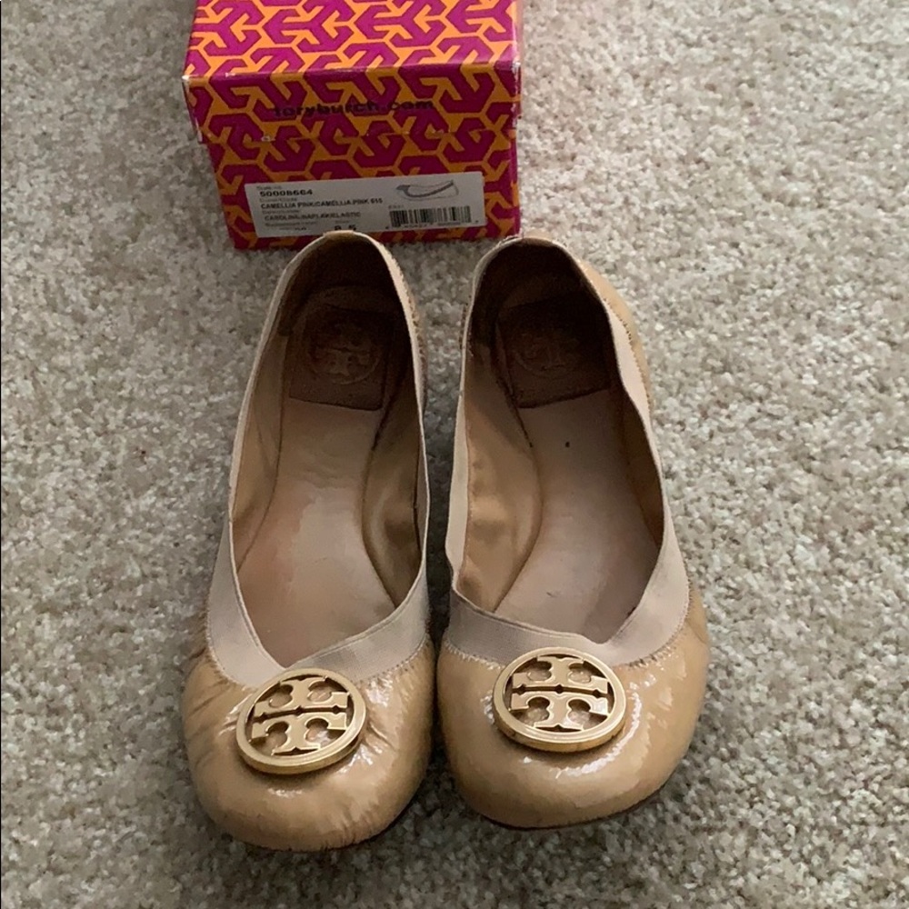 Tory Burch Camellia Ballet Flats Size 8.5
